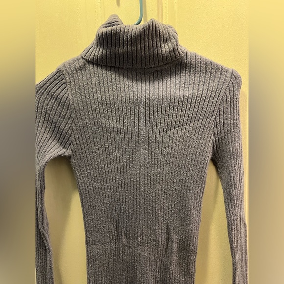 New w/ Tags Periwinkle Knit Turtleneck Dress - Picture 3 of 4